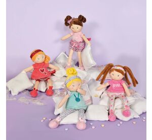 Doudou Jolijou LES PIPELLETTES Puppe 25 cm 1 Stück